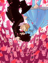 "Alice in Wonderland" Wedding Illustration; 2020