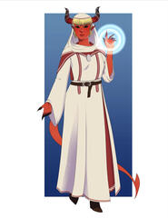 Tiefling Nun (2022)